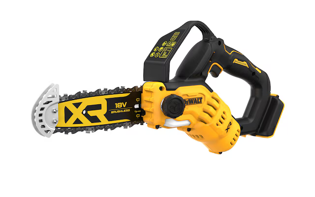 Scie à chaîne sur batterie DeWalt 18 V, lame 20 cm (sans balais), version de base