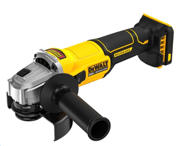 Meuleuse d'angle sans fil DEWALT 18 V 125 mm, interrupteur à glissière