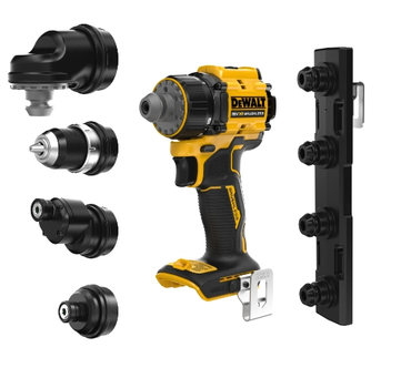 Perceuse-visseuse sans fil DEWALT DCD803P2T 4 têtes, 18V, 2 batteries 5,0 Ah + chargeur dans TSTAK