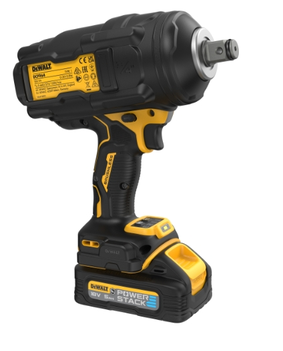Perceuse-visseuse à percussion sans fil DEWALT DCF964H2G, 3/4", 18 V avec 2 accus POWERSTACK 5,0 Ah et chargeur