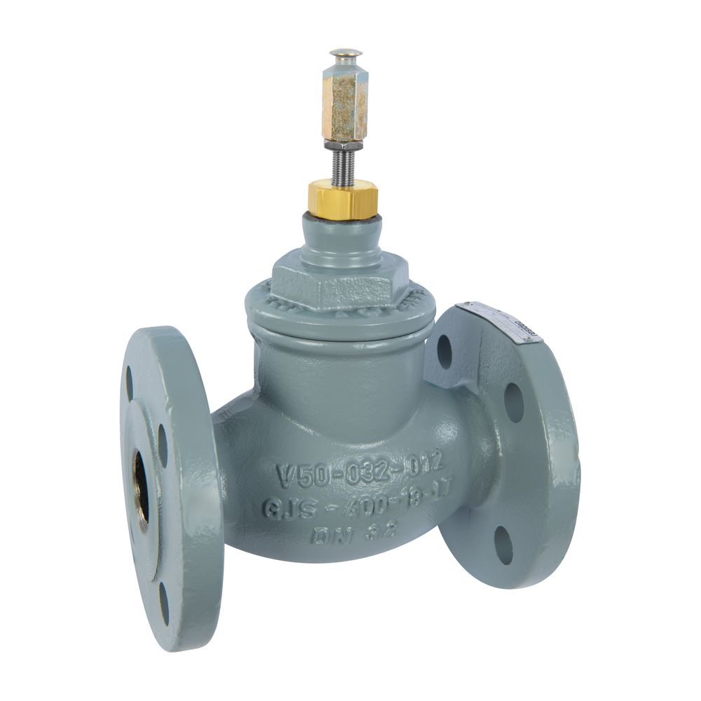 Vanne 2 voies Resideo DF-B-NI, fonte ductile, PN 16, bride DN 40, Kvs 25