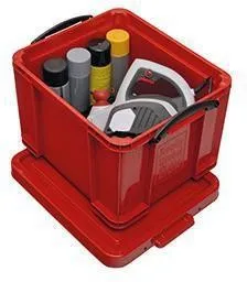 Boîte de rangement Really Useful Box 35R 39x31x48cm 35l rouge
