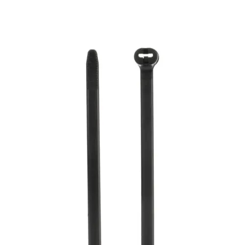 Ligature Ty-Rap à nez en acier inoxydable TYC25MX noire ABB Stotz S&J T&B