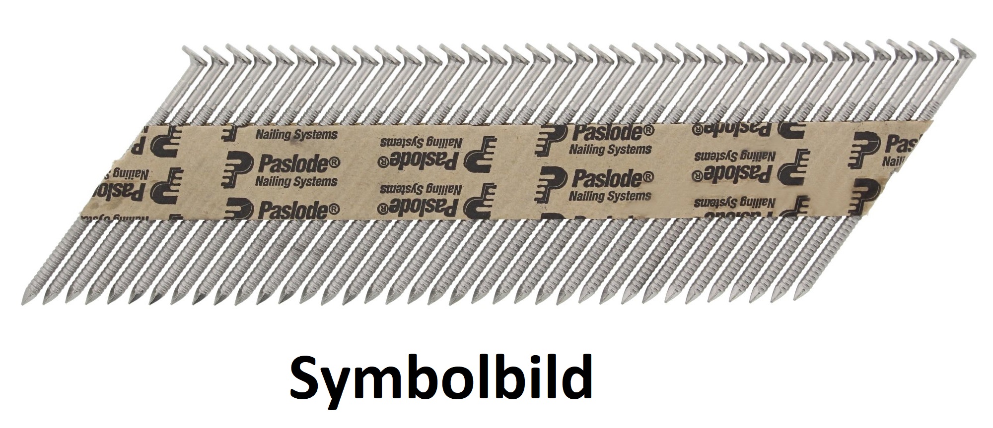 Clous striés ø2,8x80 34° à bande papier, acier inoxydable A2 (rainurés) LiKo + Fuel Cell