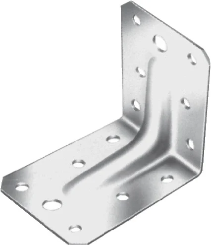Connecteur d'angle SIMPSON Strong-Tie ABR 90 x 90 x 65 mm 5/11 trous épaisseur 2,5 mm - ABR90 — lot de 50 pièces