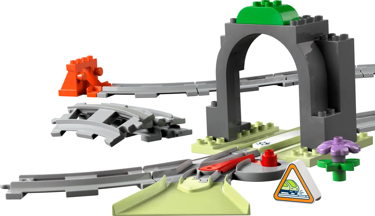 Ensemble d'extension LEGO® DUPLO 10425 Tunnel ferroviaire et voies