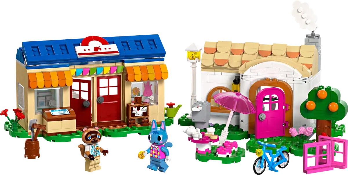 LEGO® Animal Crossing 77050 Boutique de Nook et Maison de Sophie