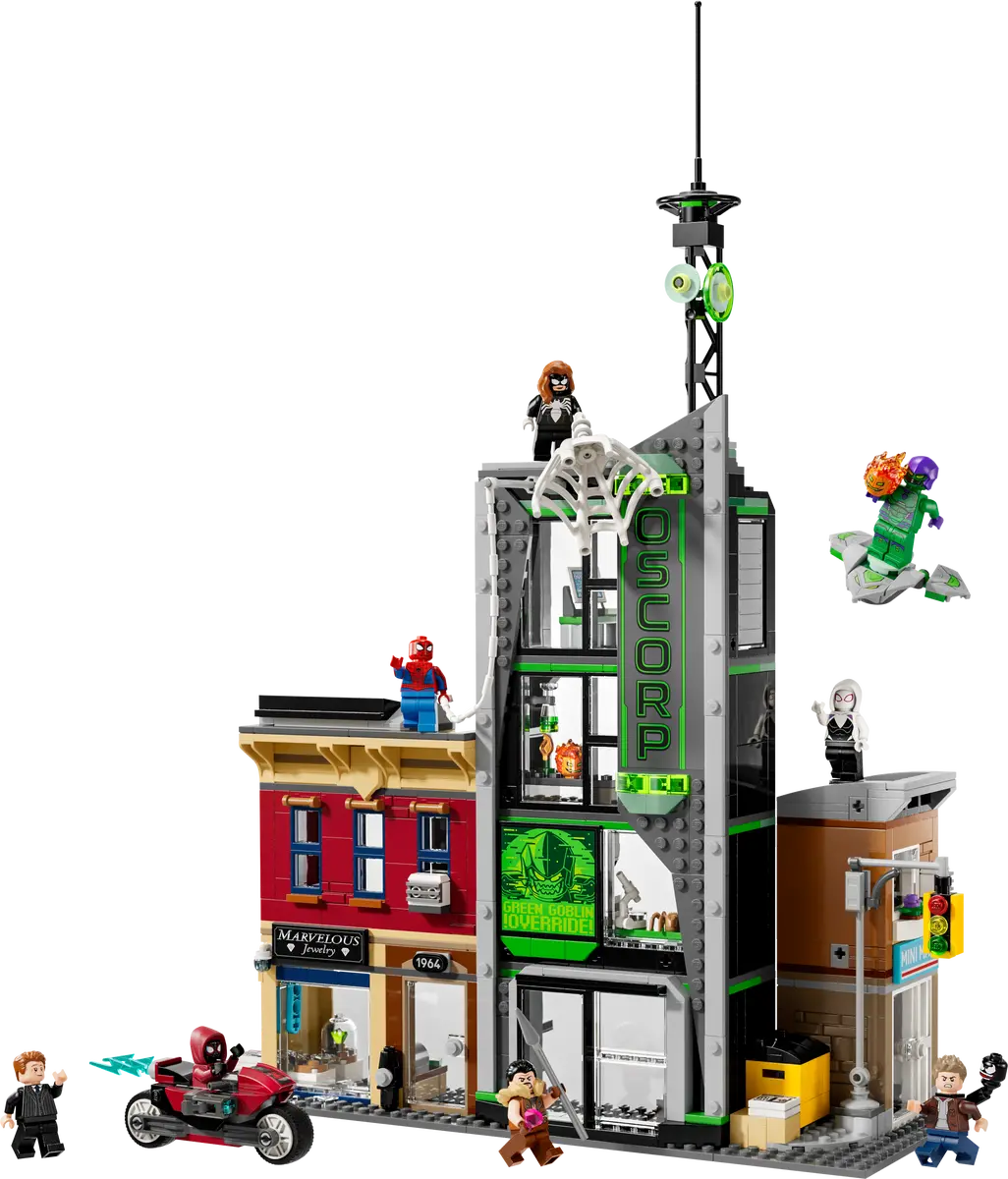 LEGO® Super Héros 76324 Spider-Man vs. Oscorp