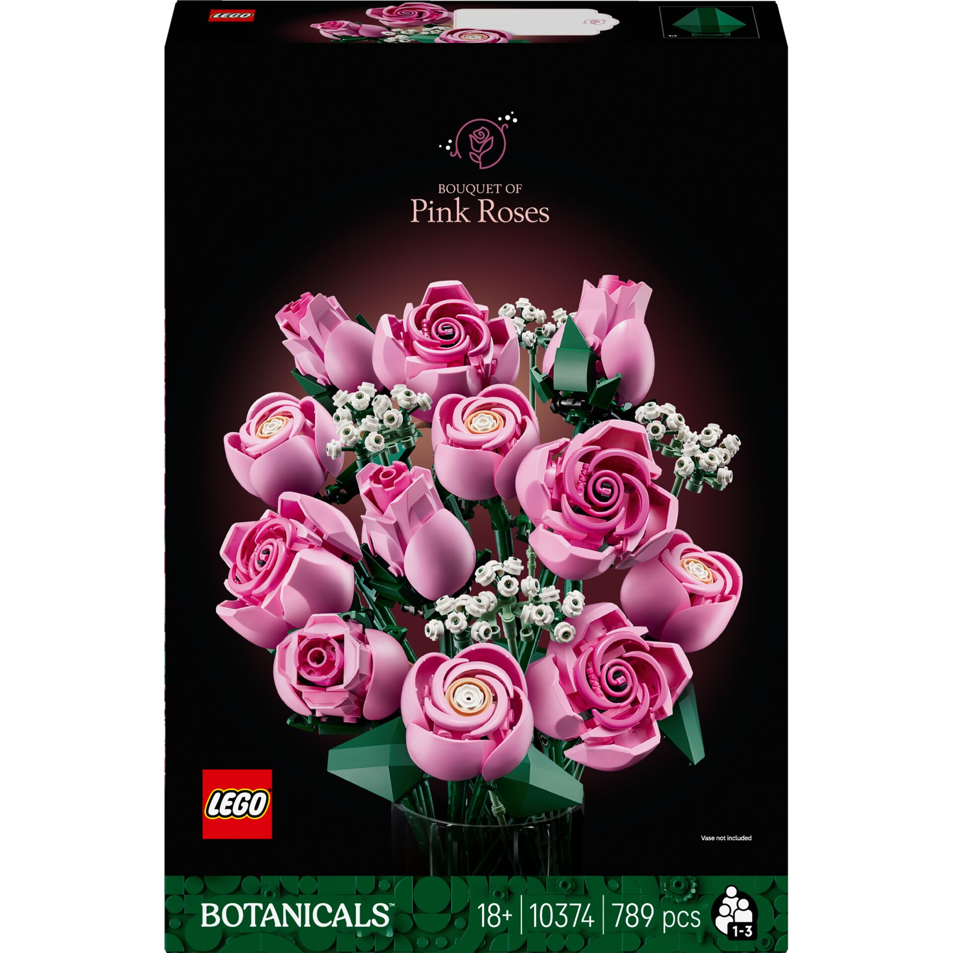LEGO® Botanicals Bouquet de roses roses - 10374