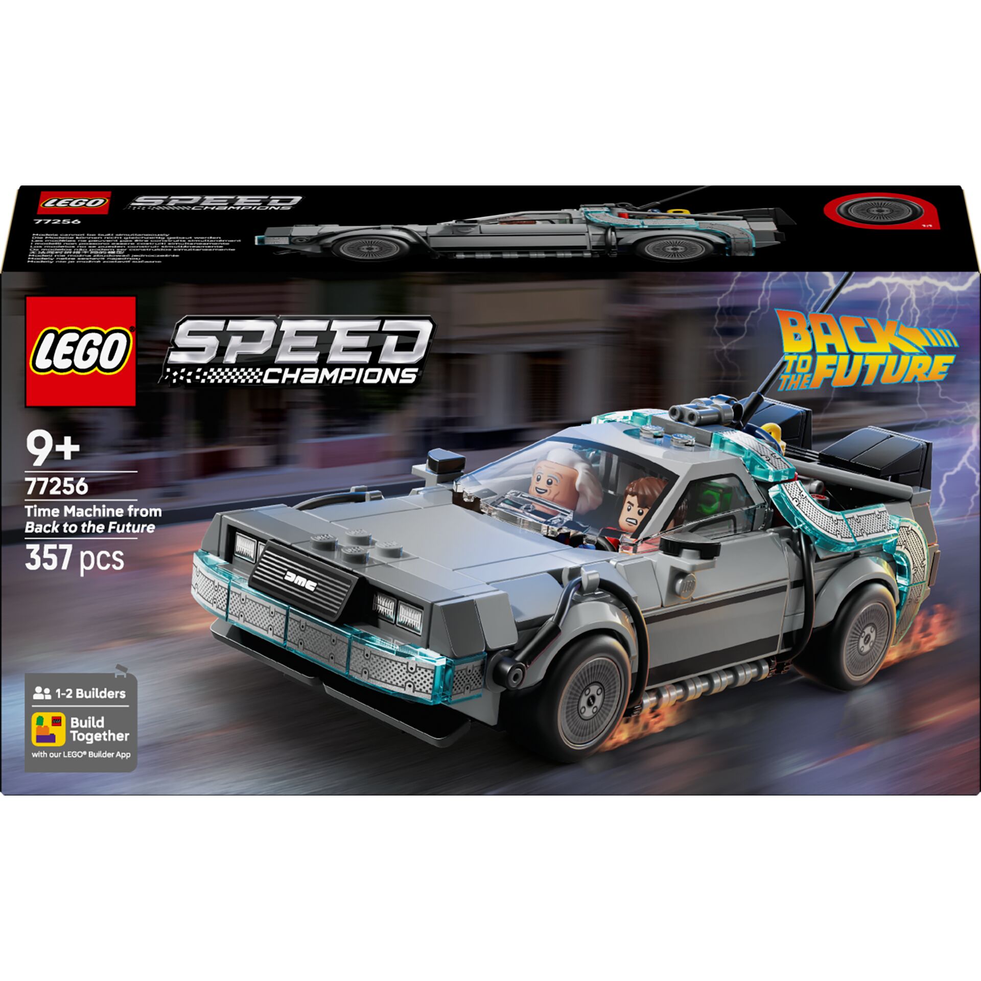 LEGO® Speed Champions Machine à voyager dans le temps 77256 – Retour vers le futur