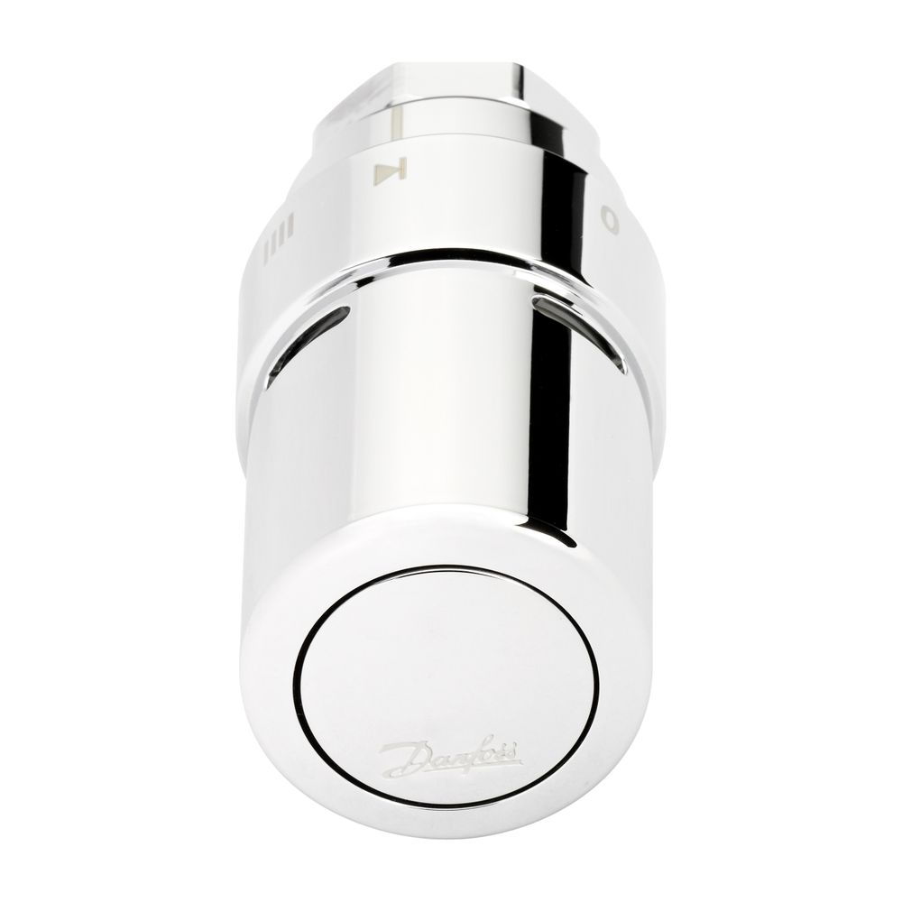 Élément thermostatique Danfoss RAX-K design en chrome, 013G6180