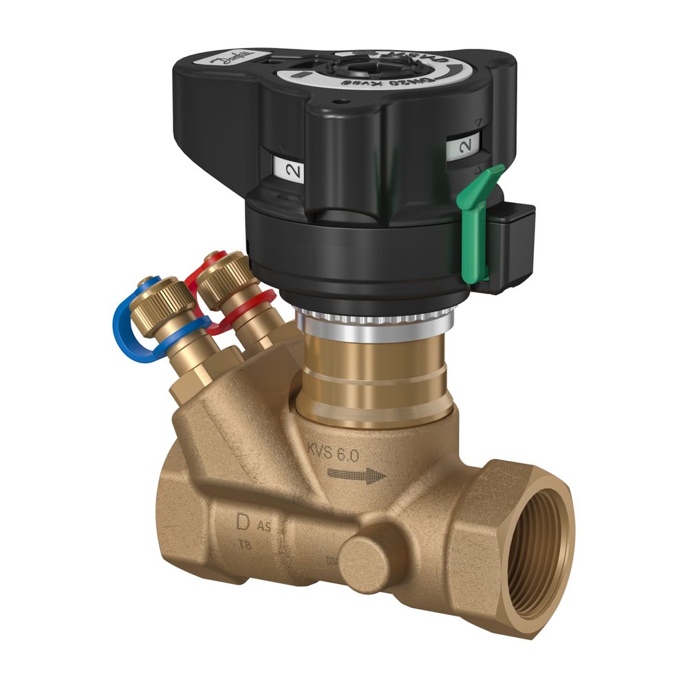 Danfoss Vanne de régulation et de mesure Leno MSV-D, DN 40, Rp 1 1/2"