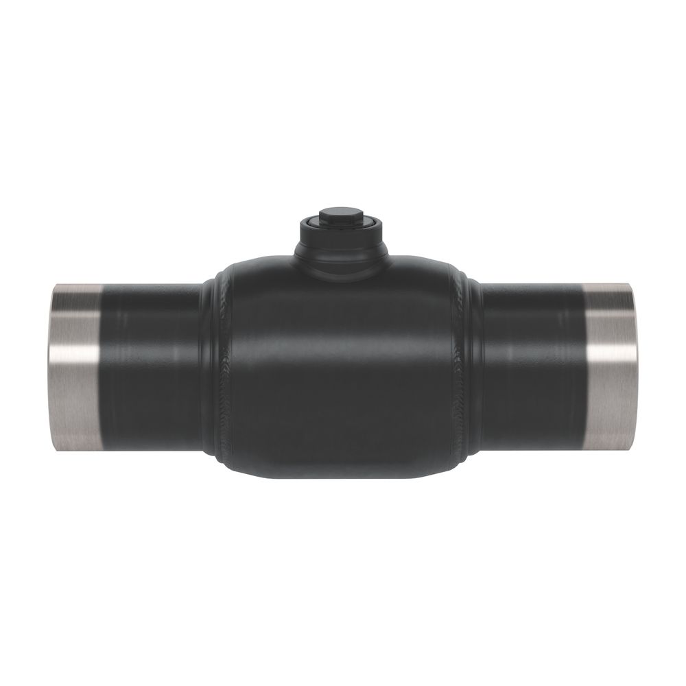 Robinet à bille Danfoss JIP-WW 125.16, DN 150, Kvs 1.900 m³/h, PN 25, Extrémité à souder des deux côtés, 065N2153