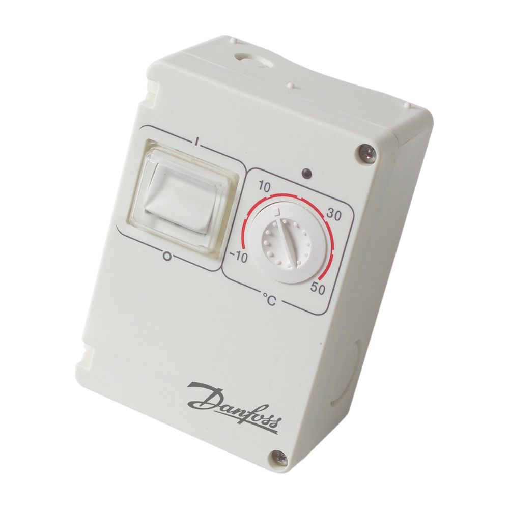Thermostat électronique Danfoss ECtemp 610, 230V, -10 à 50 °C, pour chauffage de tuyaux, 088L0448