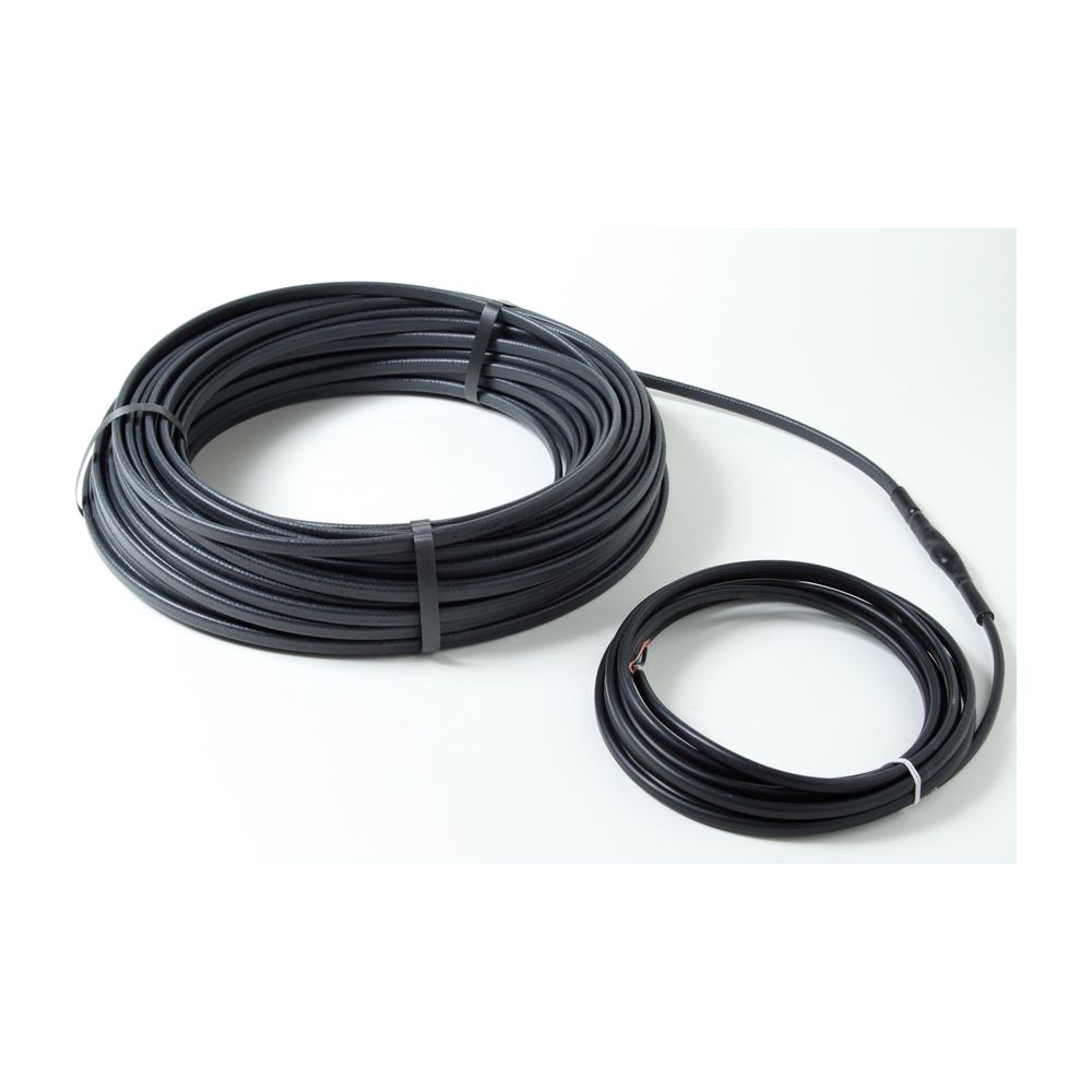 Bande chauffante autorégulante Danfoss ECiceguard SLPG-15, 240V, 18W/m, 12x6mm, Noir, 088L1709
