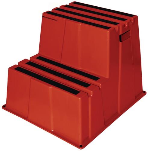 Marchepied lourd Twinco avec plateforme 2 marches - 6700-4