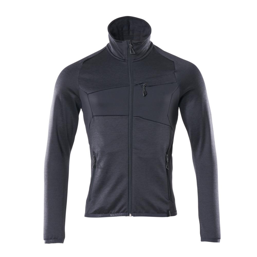PULLOVER FLEECE HOMME À ZIP ACCELERATE MASCOT