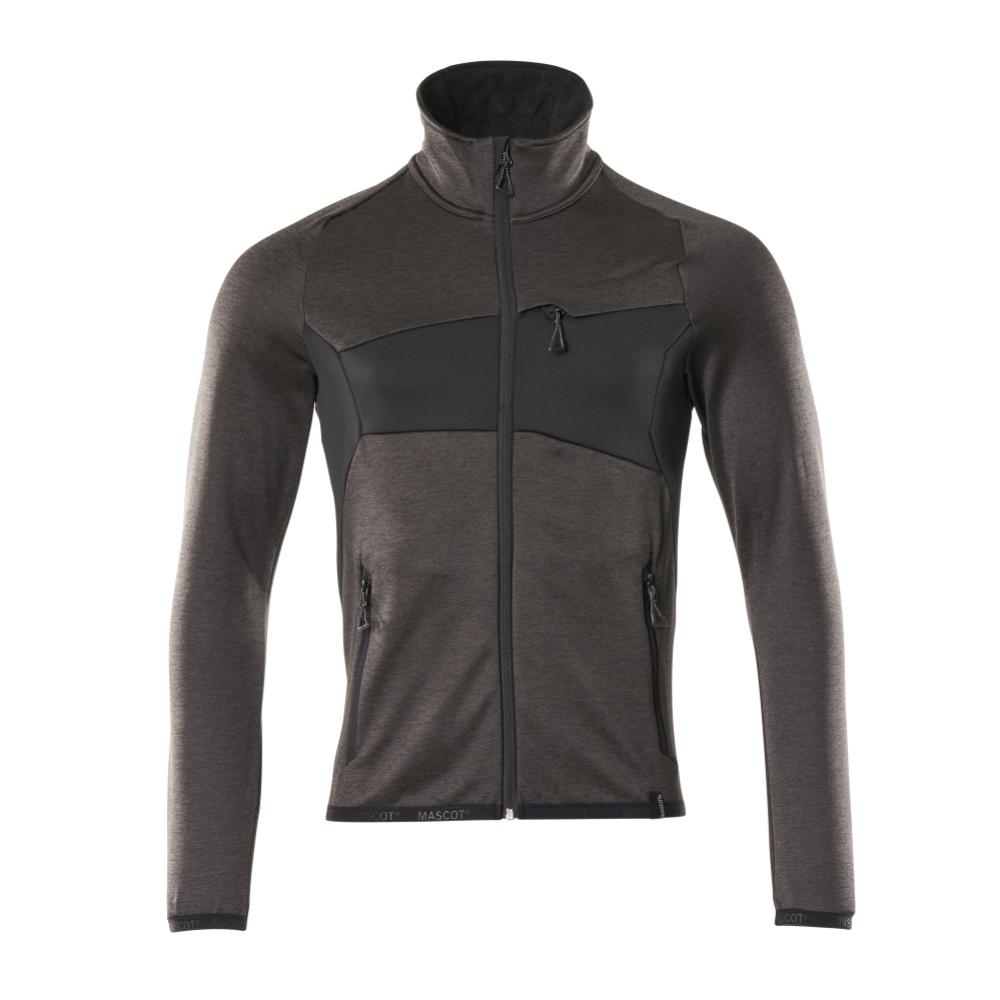 Pullover homme en polaire à fermeture éclair ACCELERATE de MASCOT