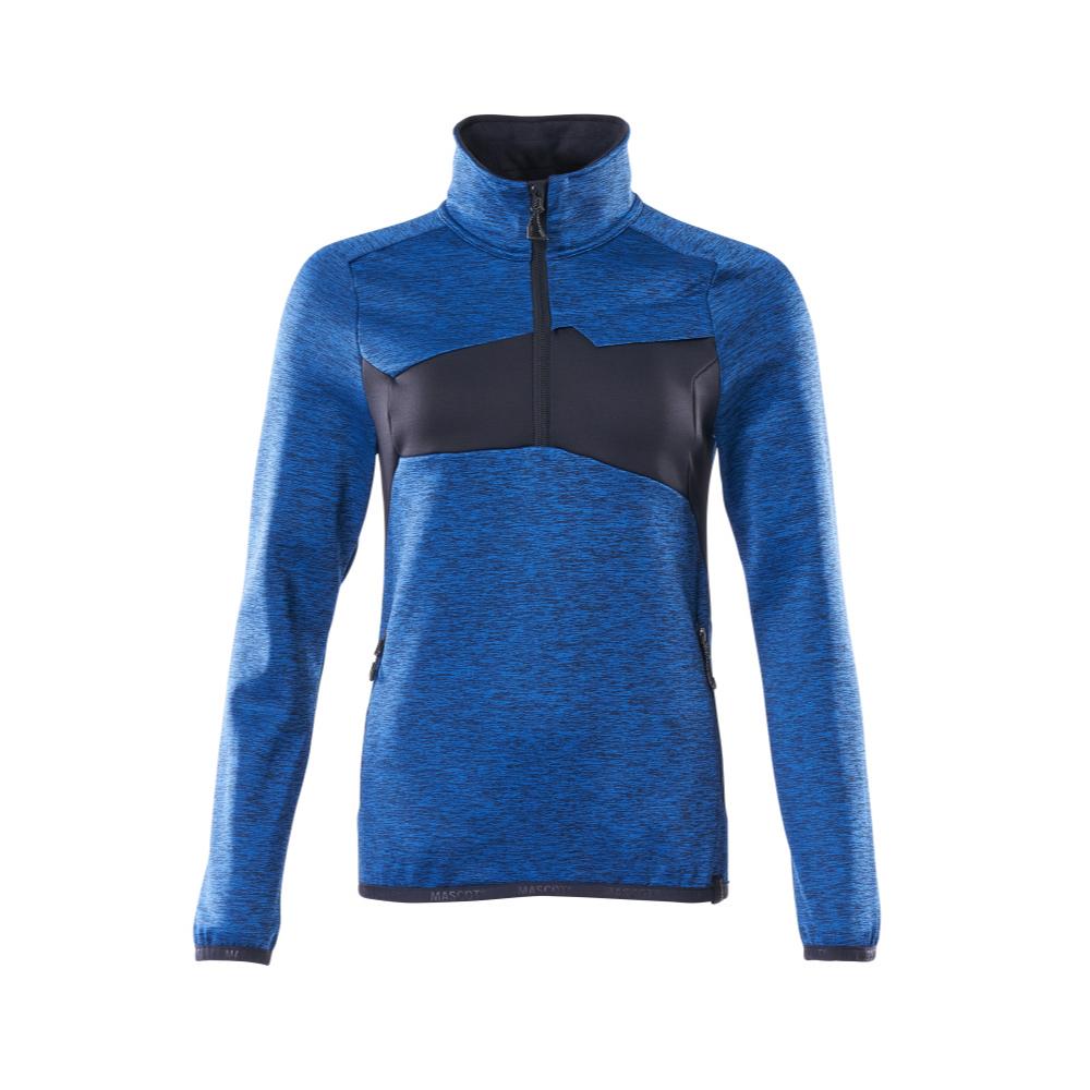 Pullover en polaire femme ACCELERATE avec fermeture éclair courte