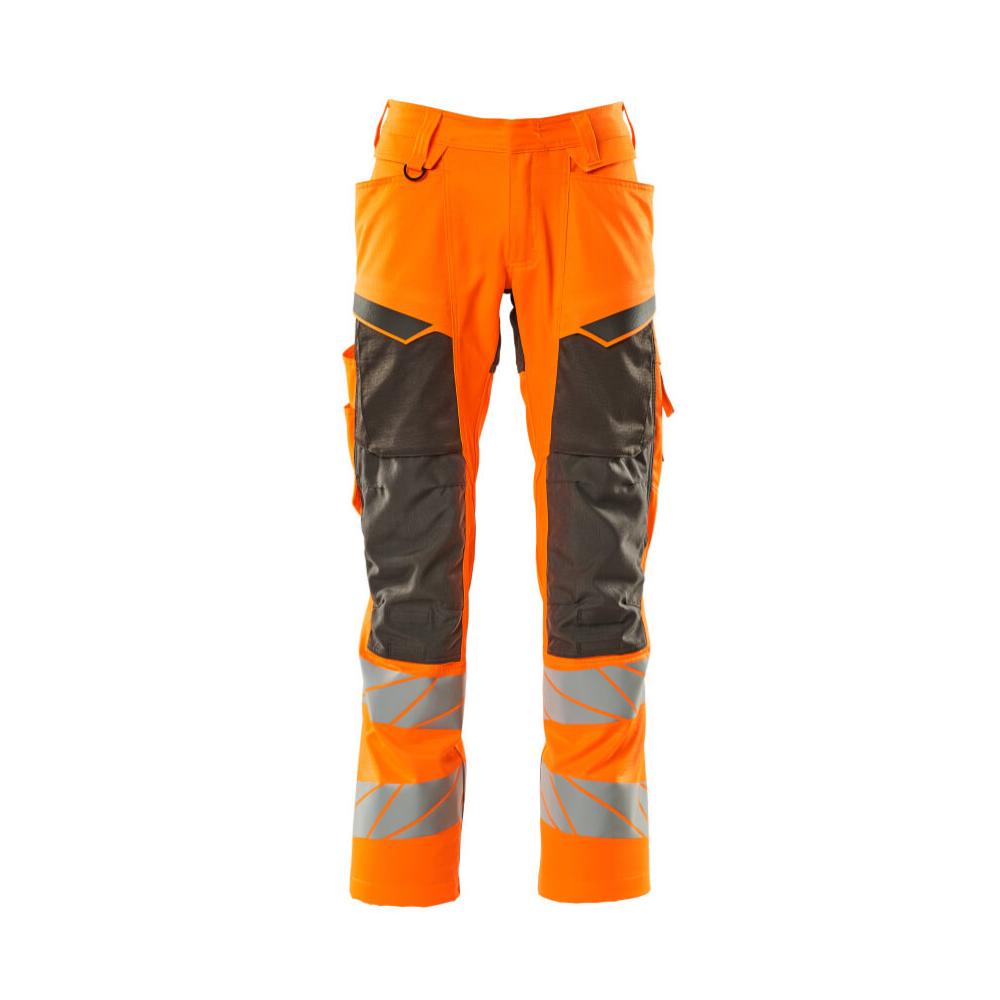 Pantalon de travail pour hommes avec poches aux genoux ACCELERATE SAFE - MASCOT