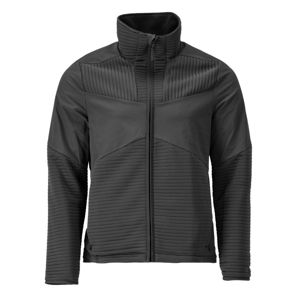 Pullover homme en polaire à capuche et fermeture éclair CUSTOMIZED de MASCOT