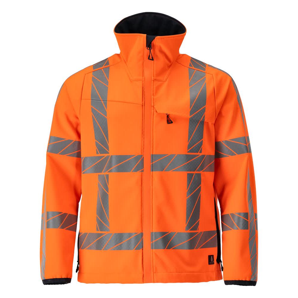 Veste softshell homme ACCELERATE SAFE Hi-vis orange de la marque MASCOT