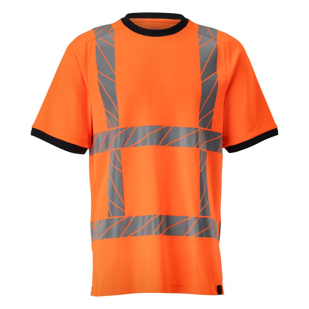 T-shirt haute visibilité MASCOT pour homme, orange