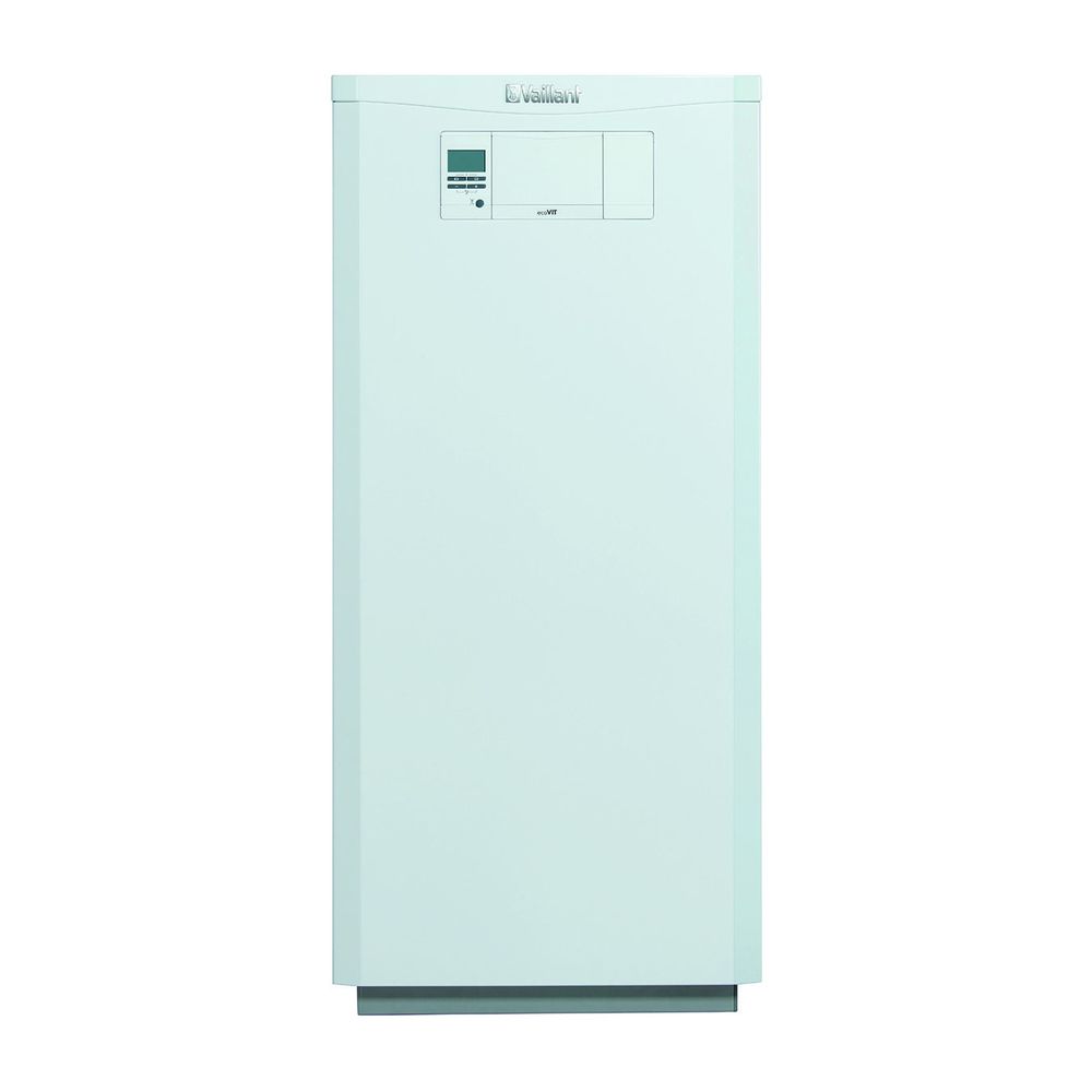Chaudière à condensation gaz ecoVIT VKK 186/5 de Vaillant, 5,8-19,1 kW à 50/30 °C, contenance chauffage 100 L