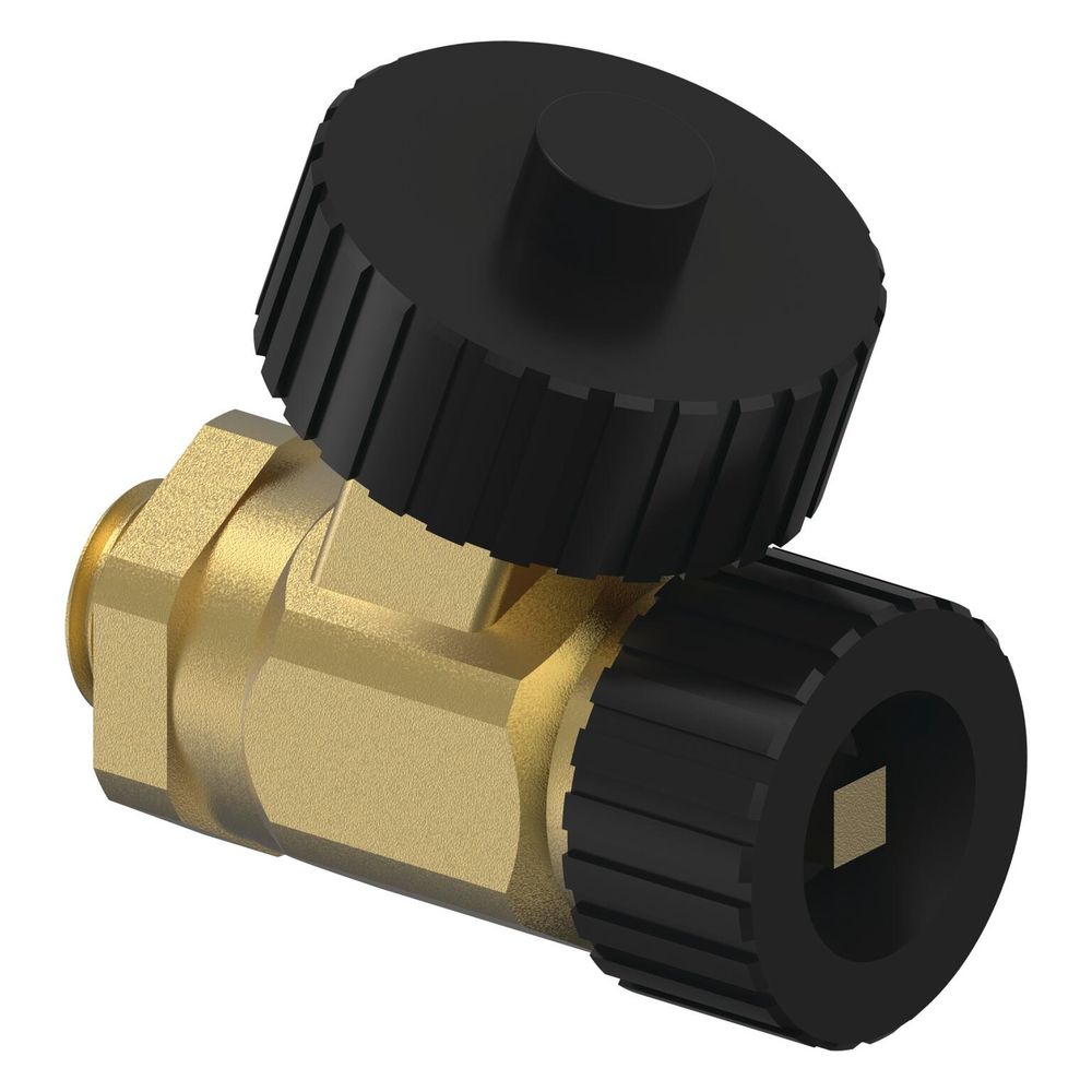 Vanne de vidange Uponor Combi Port Gen, filetage G 1/2", référence 1116200