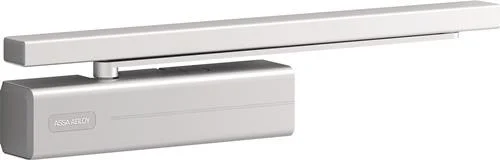 Ferme-porte à glissière Assa Abloy DC500 montage standard EN1-4 blanc 9016 EN1-4