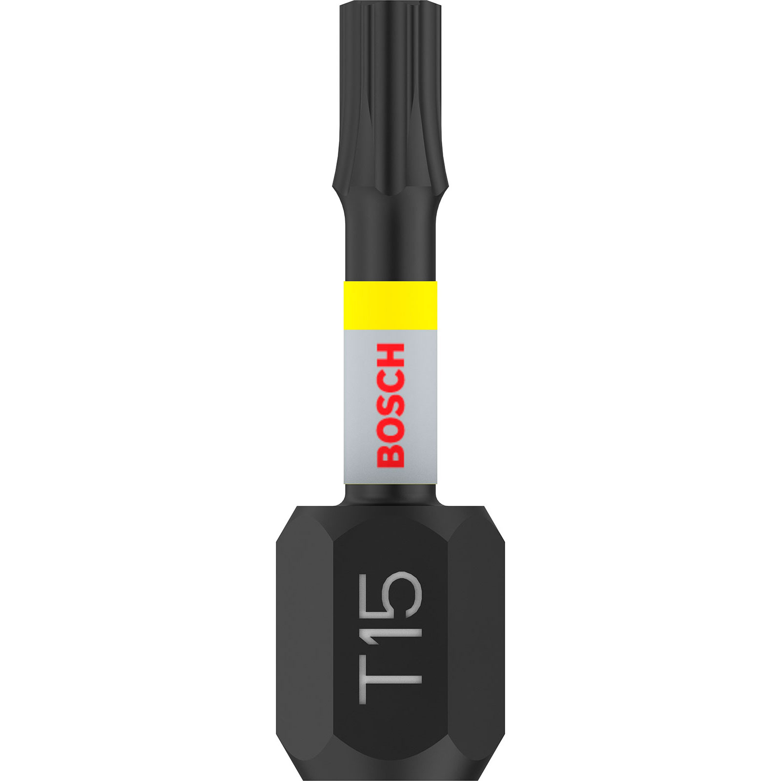 Bosch PRO Bit Torx Impact T15 25 mm 2 pièces - 2608522473 — lot de 2 pièces