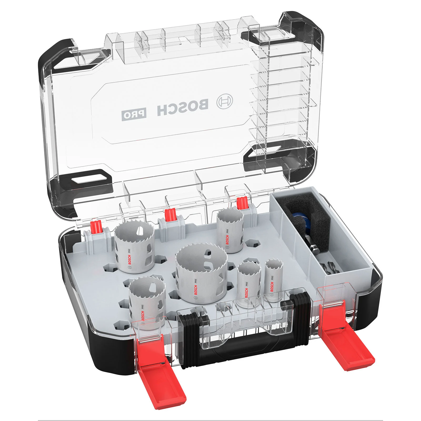 Ensemble de scies à dents Bosch PRO Multi Material PC Plus, 20, 44, 64 mm, 9 pièces