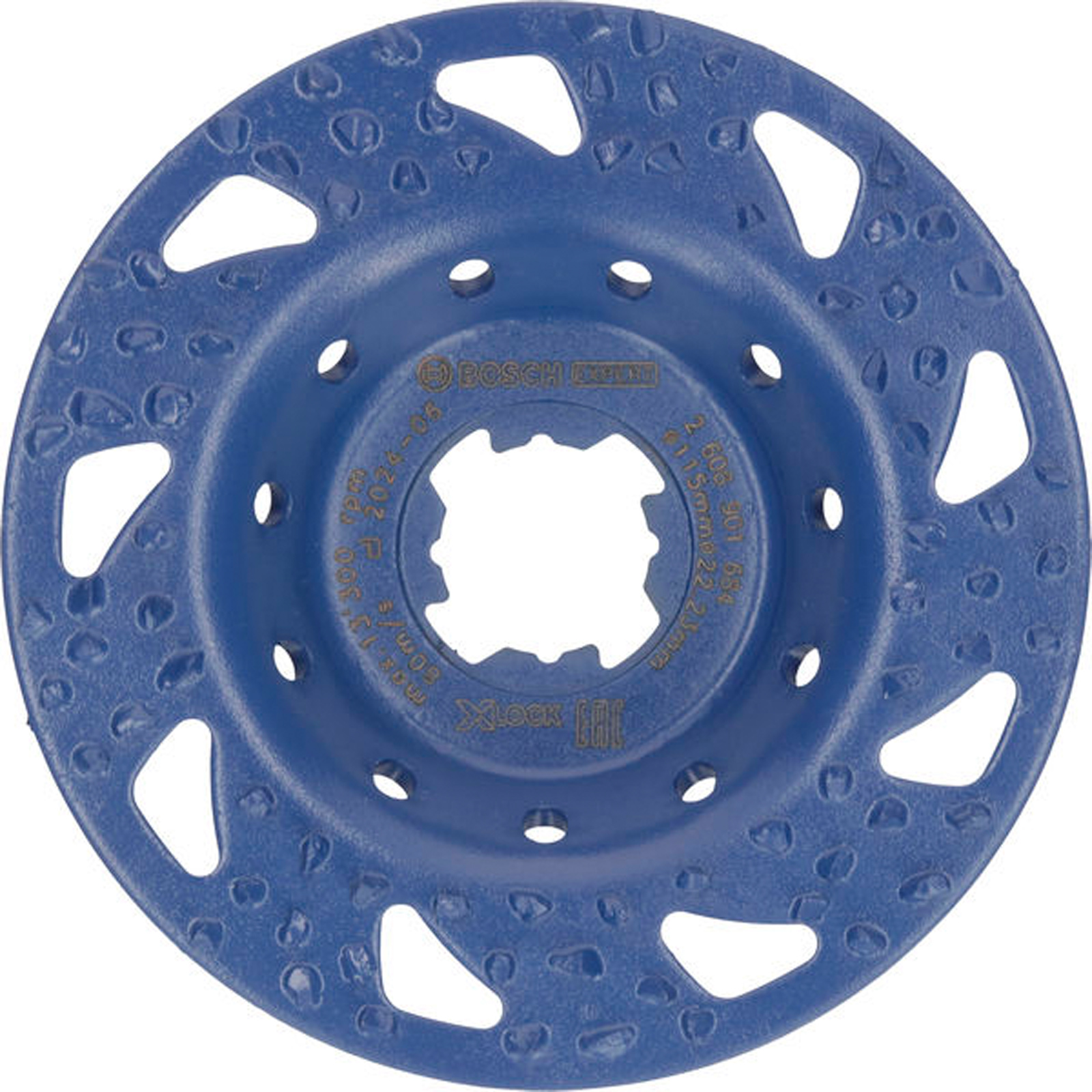 Bosch EXPERT Multi Material Carbide-Topfscheibe grossier, plat, X-LOCK, 115 mm, 22,23 mm