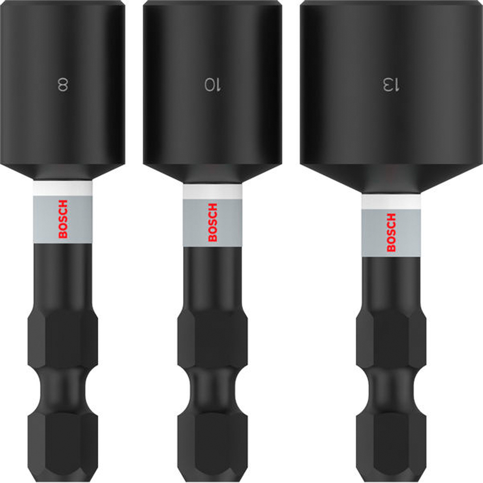 Bosch PRO Ensembles de nutsetters d'impact, 8 x 50, 10 x 50, 13 x 50 mm, 3 pièces — lot de 3 pièces