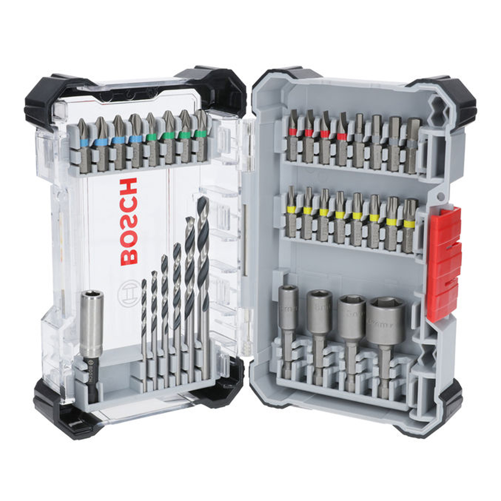Set de mèches et embouts Bosch Extra Hard pour métal, 35 pièces - 2607017729