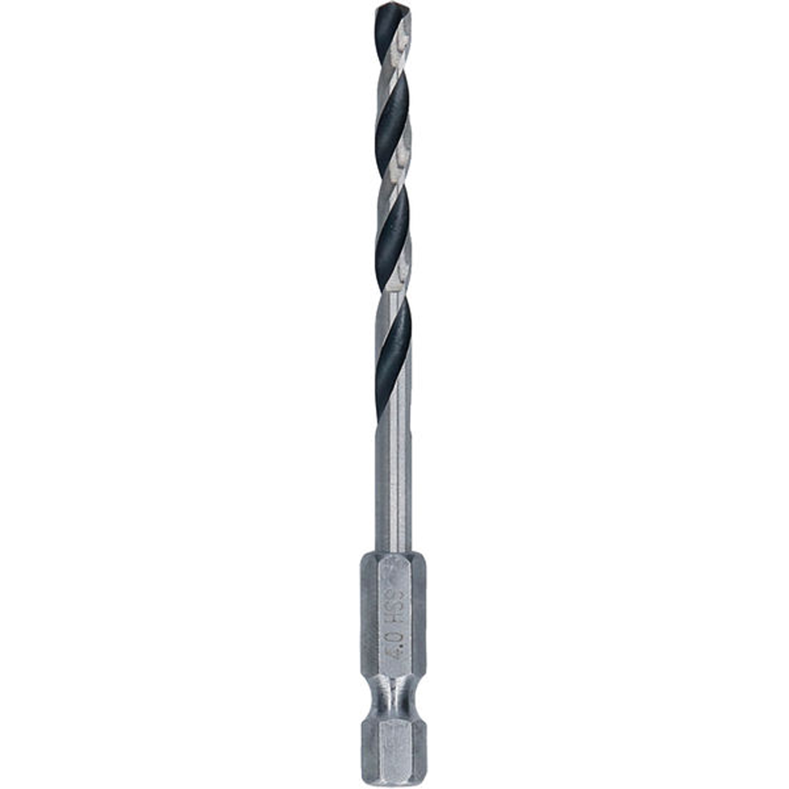 Bosch Foret HSS Métal, 4 x 43 x 83 mm, Tige HEX 1/4