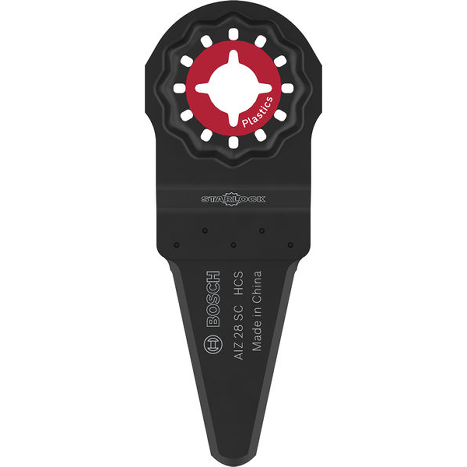 Bosch AIZ 28 SC Lame de découpe plastique Starlock, 28 x 40 mm, 1 pièce