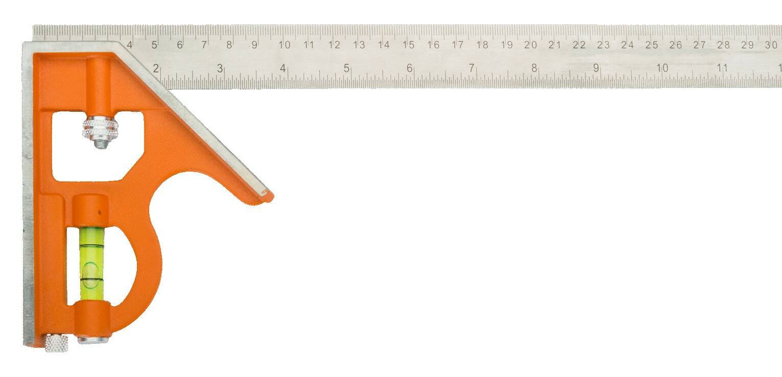 Bahco CS300 Équerre combinée à 45° et 90° - 305 mm