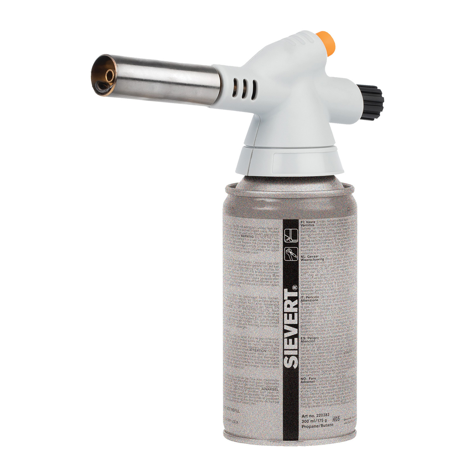 Sievert Lampe à souder Jet 2281 sans cartouche à vis 140 g/h 1,8 kW