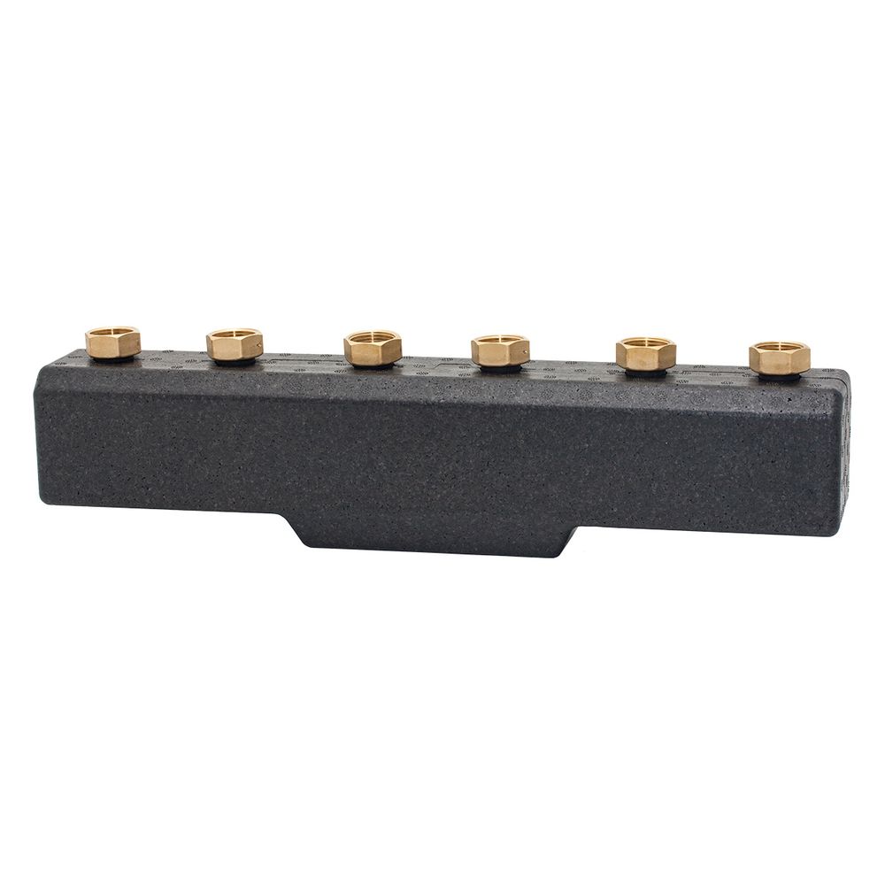 Esbe Collecteur 3 voies GMA331, 90 mm, PN 4, acier, noir, 66000600