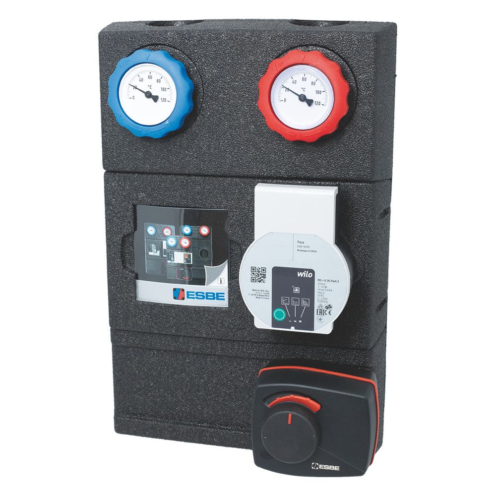 Groupe de pompes Esbe GRA211, DN 32, 230V, 8m Wilo, Laiton/Acier, 61042200