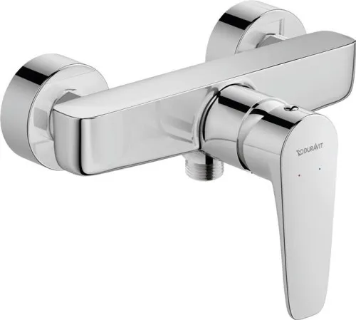 Mitigeur thermostatique de douche Duravit DU B1, finition chrome, pression de service : 1 - 5 bars