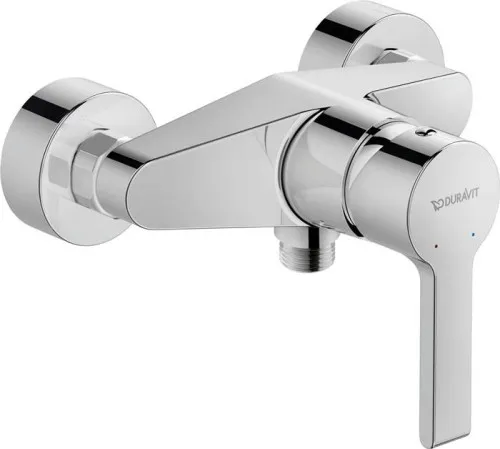 Duravit DU B.2 Thermostatique de douche encastré Système mitigeur céramique, Chromé HG