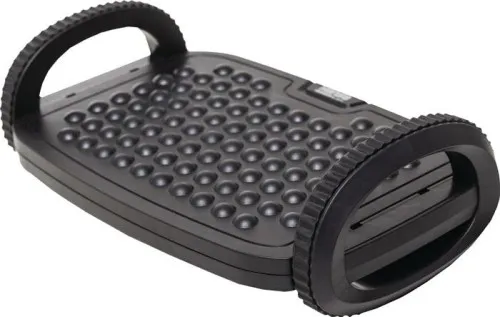 Repose-pieds Hansa Footness SWING noir B420xP255xH135mm réglage en hauteur 2 positions 70/135mm