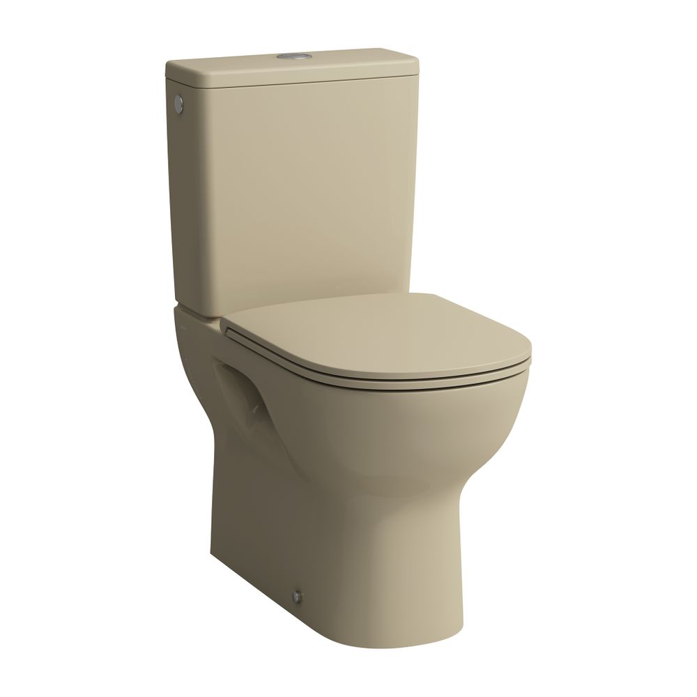 WC à chasse profonde Laufen Lua 650x360x420 mm, sans rebord, sortie horizontale ou verticale, Bahamabeige