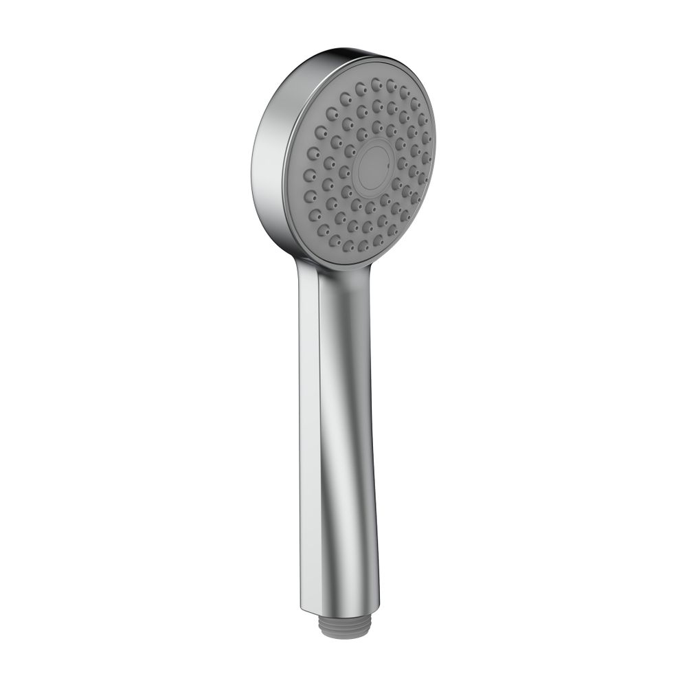 Pommeau de douche manuel Laufen Stella 80 1F, 1 jet Rainspray, RubiClean, chromé