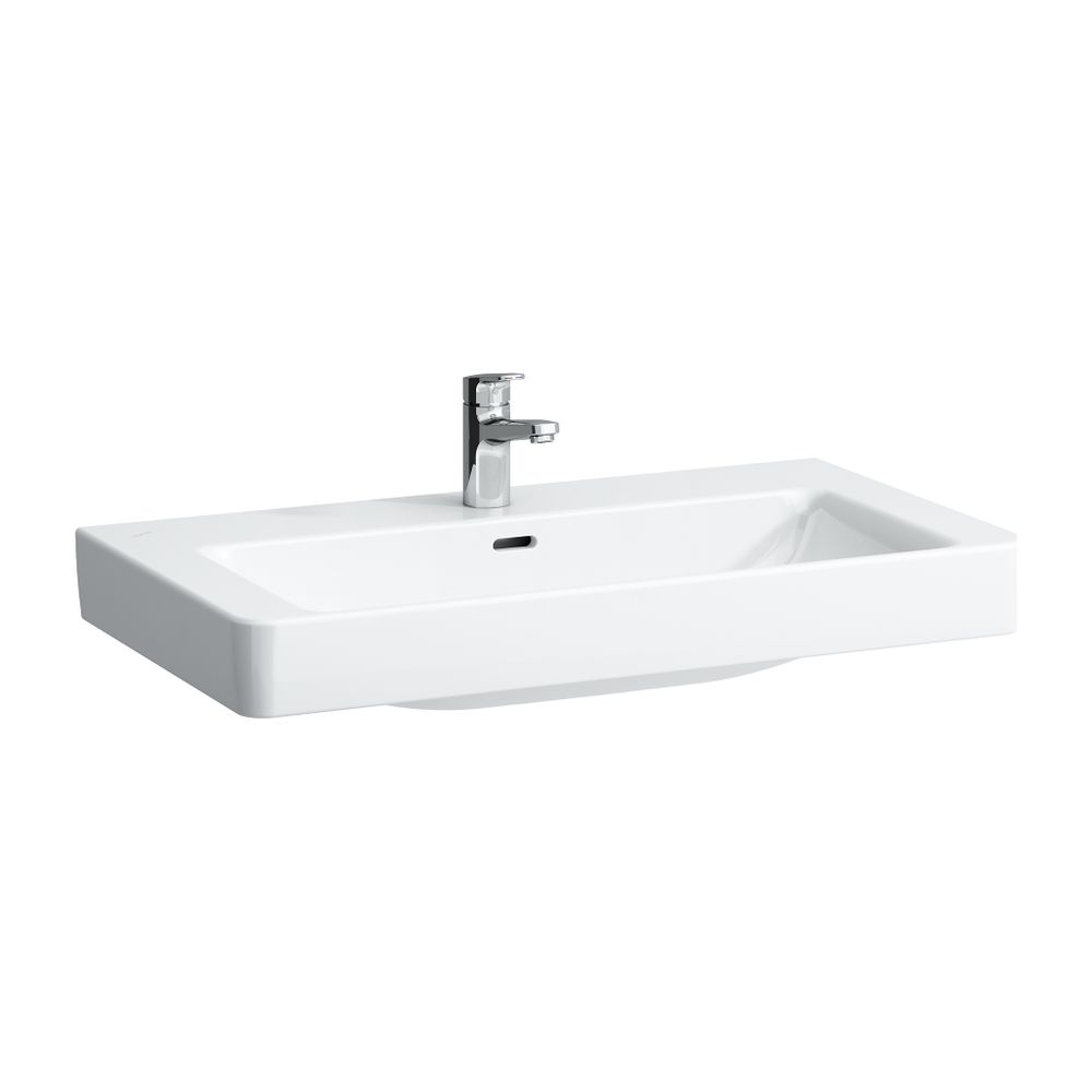 Laufen Lavabo Pro S 465x850x175 mm, avec 1 trou de robinet et trop-plein, Blanc