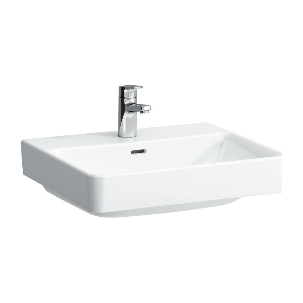 Laufen Lavabo Pro S 465x550x175 mm, sans trou de robinet, avec trop-plein, LCC blanc