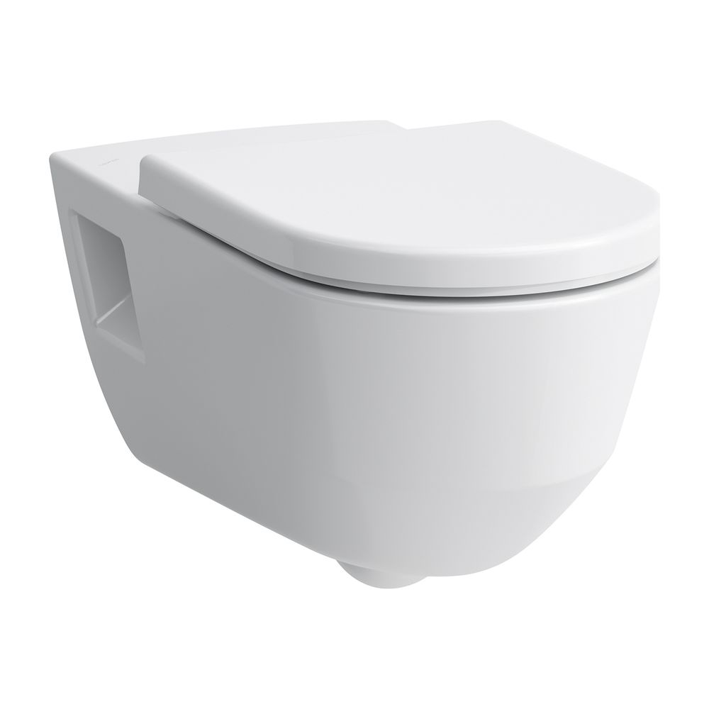 Laufen WC suspendu accessible Pro Liberty 700x360mm, sans rebord, fixation ouverte, niche, Blanc