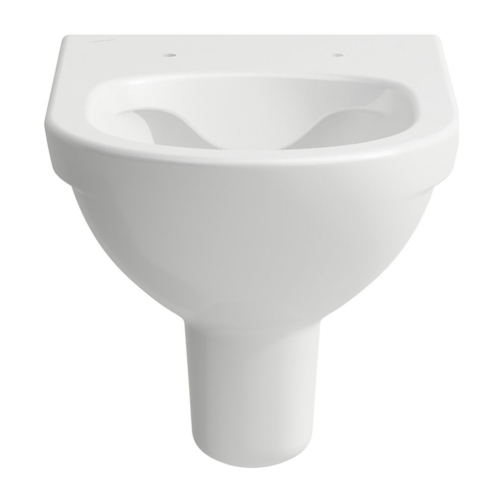 Laufen WC suspendu à chasse d'eau profonde Pro 530x360 mm, sans rebord, fixation ouverte, blanc